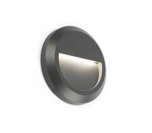 Eclairage extérieur Appliques Faro GRANT-R Appliques grises foncé LED 1W 3000K