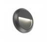 Eclairage extérieur Appliques Faro GRANT-R Appliques grises foncé LED 1W 3000K