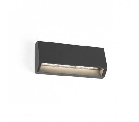 Eclairage extérieur Appliques Faro MUST-2 Appliques grises foncé LED 3W 3000K