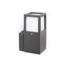 Eclairage extérieur Appliques Faro ONZE Appliques grises foncé E27 20W