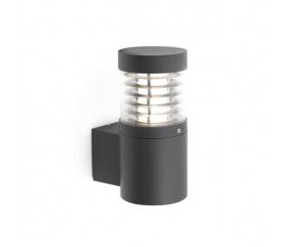 Eclairage extérieur Appliques Faro GIZA Appliques grises foncé COB LED 15W 3000K