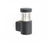 Eclairage extérieur Appliques Faro GIZA Appliques grises foncé COB LED 15W 3000K