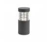 Eclairage extérieur lanternes Faro GIZA lanterne grises foncé COB LED 15W 3000K