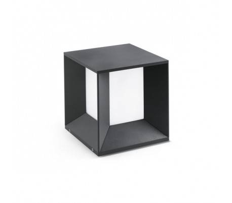 Eclairage extérieur lanternes Faro MILA lanterne grises foncé LED 18W 4000K