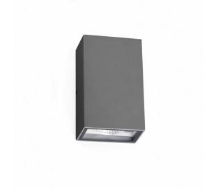 Eclairage extérieur Appliques Faro LING Appliques grises foncé LED 6W 4000K