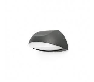 Eclairage extérieur Appliques Faro NUM Appliques grises foncé LED 7W 3000K