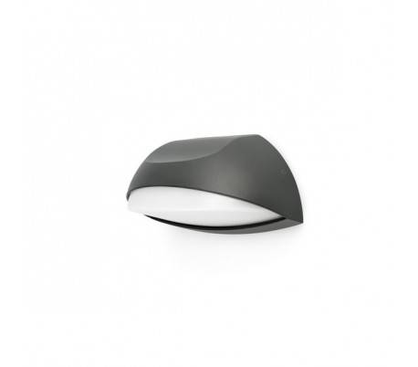 Eclairage extérieur Appliques Faro NUM Appliques grises foncé LED 7W 3000K