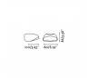 Eclairage extérieur Appliques Faro NUM Appliques grises foncé LED 7W 3000K
