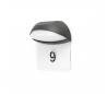 Eclairage extérieur Appliques Faro NUM Appliques grises foncé LED 7W 3000K