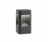 Eclairage extérieur lanternes Faro NAYA lanterne grises foncé LED 8W 3000K
