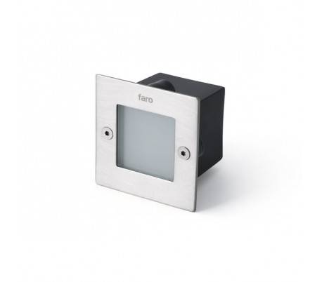 Eclairage extérieur Lampes encastrées Faro MINI CONTRA nickel LED LUZ lumière chaude 3000K