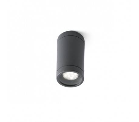 Eclairage extérieur Plafonniers Faro OLOT Plafonniers Plafonniers en surface grises foncé GU10 35W