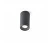 Eclairage extérieur Plafonniers Faro OLOT Plafonniers Plafonniers en surface grises foncé GU10 35W