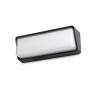 Eclairage extérieur Appliques Faro HALF Appliques grises foncé LED 20W 3000K