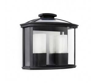 Eclairage extérieur Appliques Faro CERES-2 noirs Appliques 2 x E27 20W