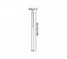 Eclairage extérieur Lampadaires Faro BERET-3 Lampadaire grises foncé SMD LED 16W 4000K