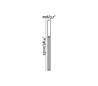 Eclairage extérieur Lampadaires Faro TRAM Lampadaire grises foncé LED 36W