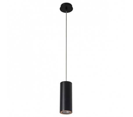 Suspensions PIPE 1 x GU10 MAX 50W noirs mat doré Leds C4