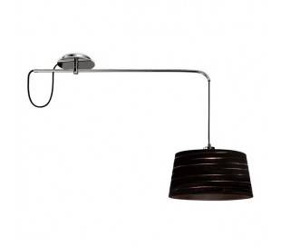 Suspensions MAGMA 1 x E27 MAX 100W chrome Leds C4