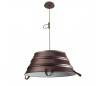 Suspensions BUCKET 3 x E27 MAX 60W marron vieilli Leds C4