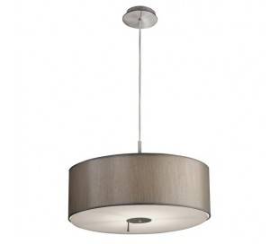 Suspensions UP & DOWN 1 x E27 150W nickel satiné Leds C4