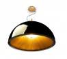 Suspensions UMBRELLA 3 x E27 MAX 23W doré noirs Leds C4