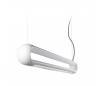 Suspensions SILUET 2 x G5 39W blancs mat Leds C4