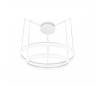 Suspensions CIRC 882 x LED 53W blancs mat Leds C4