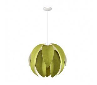 Suspensions LEAF 1 x E27 MAX.30W blancs mat vert Leds C4