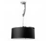 Suspensions VIRGINIA 3 x E27 21W chrome gris foncé Leds C4