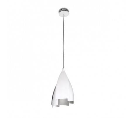 Suspensions TULIP 1 x E27 MAX 23W blancs laquage gris Leds C4