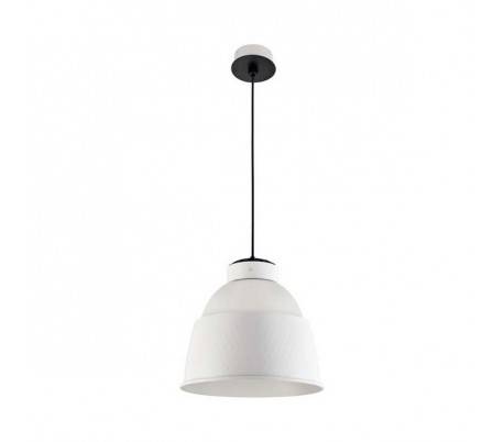 Suspensions PEK 1 x E27 100W blancs blancs Leds C4