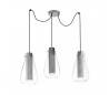 Suspensions RIGATTO 3 x LED CREE 21,6W chrome Leds C4