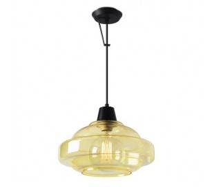 Suspensions couleur 1 x E27 MAX.60W noirs mat Leds C4