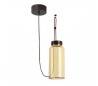 Suspensions RAW 1 x LED CREE 14W marron foncé Leds C4