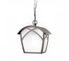 Suspensions ALBA 1 x E27 MAX 100W marron oxyde Leds C4