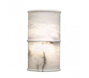 Appliques albâtre 2 x E14 MAX 60W blancs albâtre Leds C4