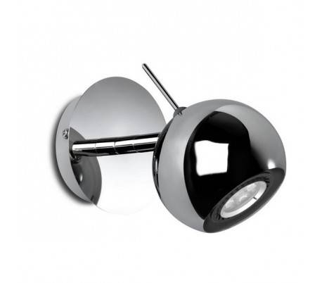 Appliques TRINITY 1 x GU10 LED 6W chrome Leds C4
