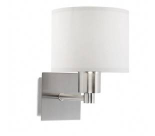 Appliques LYON 1 x E27 MAX 60W nickel satiné Leds C4