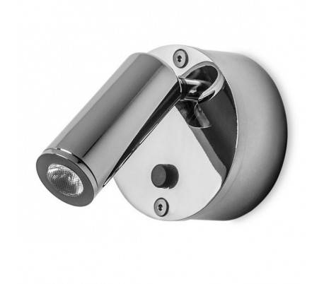 Appliques IVY 1 x LED CREE 1W chrome Leds C4