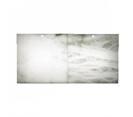 Appliques MÃ’DUL 1 x G5 14W chrome albâtre blancs Leds C4