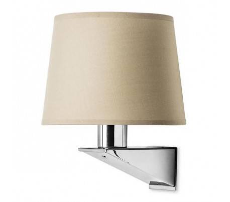 Appliques GLOSS 1 x E27 MAX 60W nickel satiné chrome Leds C4