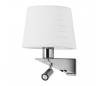 Appliques GLOSS 1 x E27 60W ,1 x LED CREE 1W nickel Leds C4