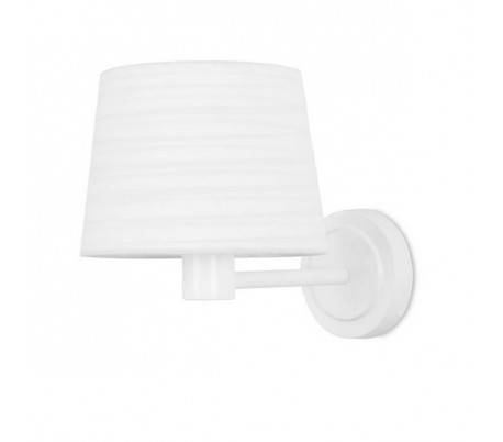 Appliques MICHIGAN 1 x E27 MAX 60W blancs brillante Leds C4