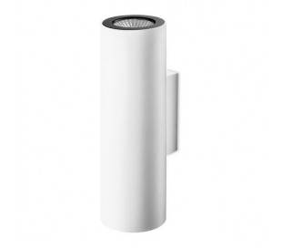 Appliques PIPE 2 x GU10 MAX 50W blancs mat noirs M Leds C4