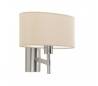 Appliques BRISTOL 1 x E27 MAX 60W nickel satiné Leds C4