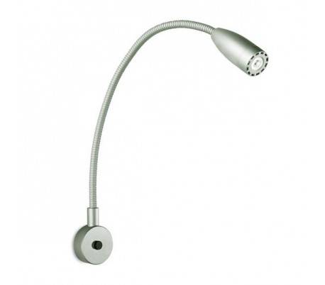 Appliques BED 1 x LED CREE 3W gris Leds C4