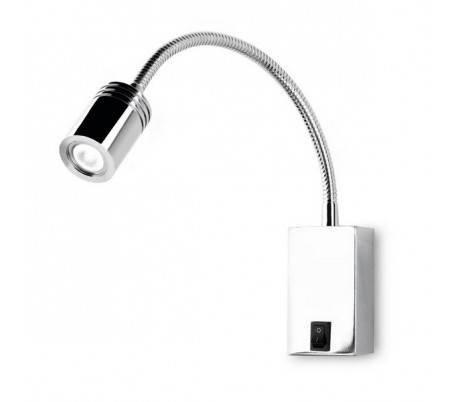 Appliques BOOK 1 x LED CREE 3W chrome Leds C4