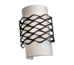Appliques ALSACIA 2 x E27 23W marron oxyde Leds C4