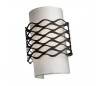 Appliques ALSACIA 2 x E27 23W marron oxyde Leds C4
